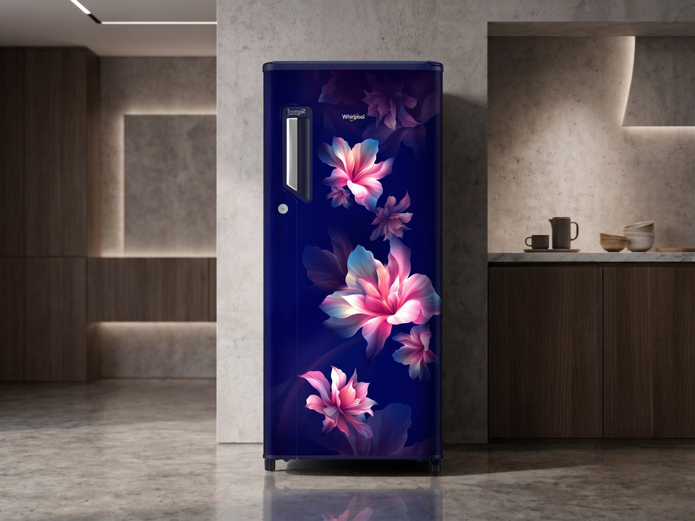 Whirlpool 192 L 4 Star Direct Cool Single Door Refrigerator (215 IMPC PRM 4S, Imperial Steel, IceMagic Powercool)